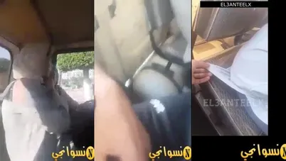 شاب فاجر مطلع زبه وشغال تحسيس في جسم البنت