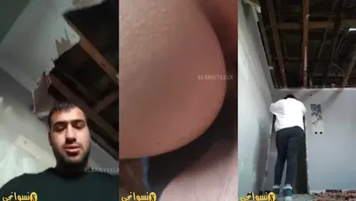 متناكة مع هايج اخد البت دخلو عمارة تحت التشطيب ودخلوا بكسها