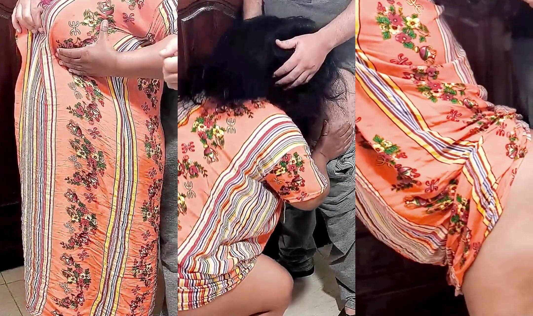 شرموطة مصرية بتتناك من جارها ورا باب الشقة