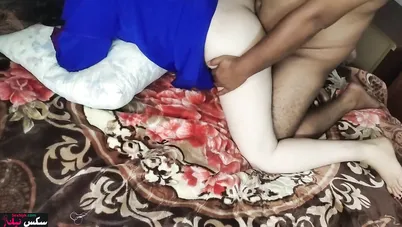 فلاحة مصرية طيزها بيضة قشطة بتتفشخ نيك خلفي من جارها