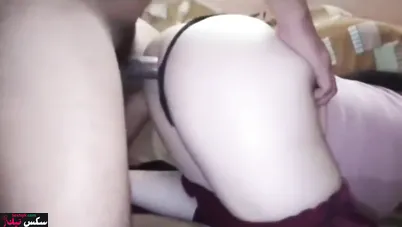 مزة مغربية محجبة بتتناك من ابن عمها في طيزها القشطة الكبيرة