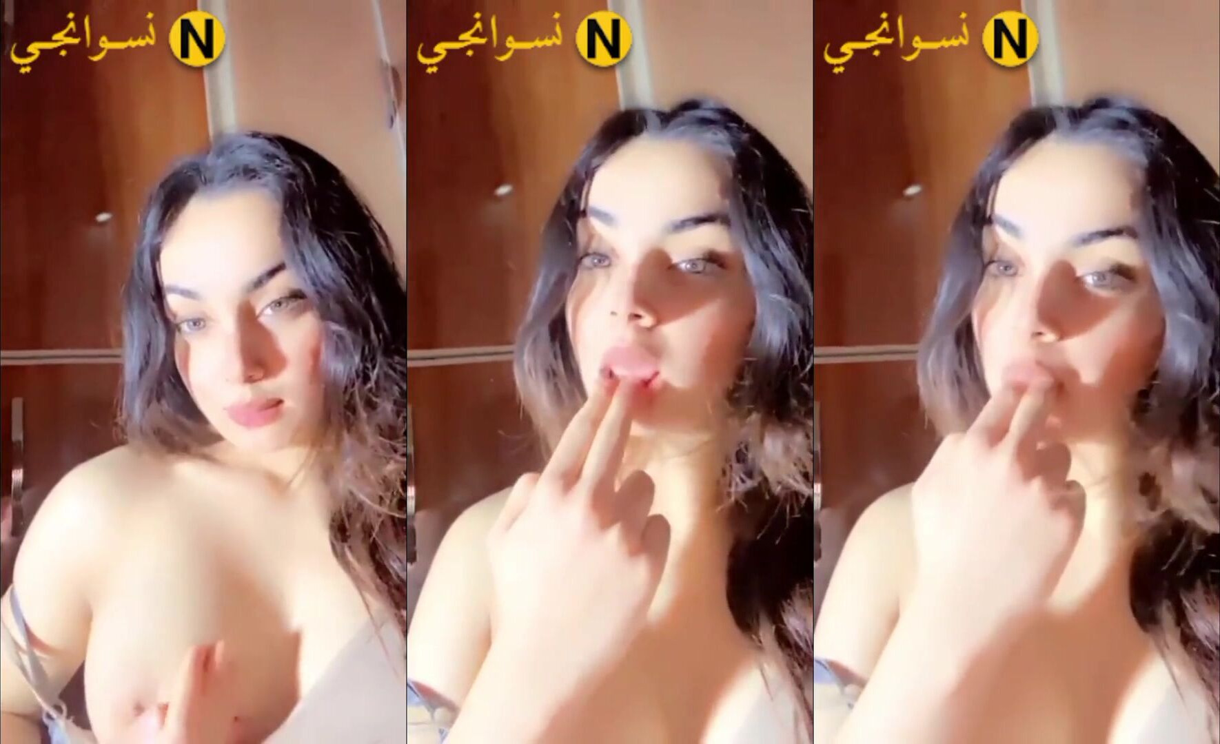 تقفيش بزاز ومص صوابع في نودز مسرب يهيج الزب