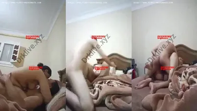 المزة بتتاخد ع السرير وحبيبها ينيكها بجميع الاوضاع