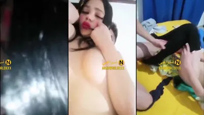 بنوتة مغربية جميلة تتفشخ نيك عنيف بجميع الاوضاع