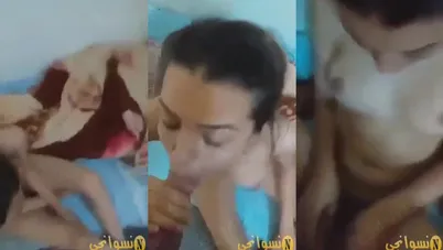 نيك فرسة جسمها مولع نازله في زبه الكبير مص جامد