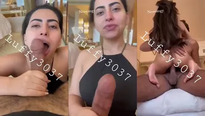 الخليجية الممحونة بتلحس الزب وتركبه في الفندق