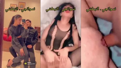 عربية تتصور مع حبيبها وتتناك بالفندق بجميع الاوضاع