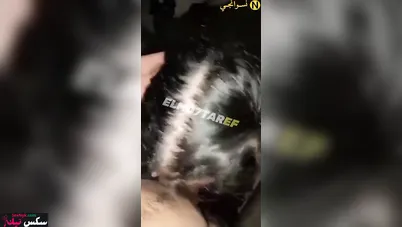 بنوتة عربية بتتصور وهي بتمص لحبيبها وبتقلعله ملط