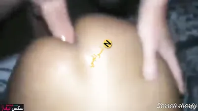 شرموطة بتتناك خلفي عنيف من ابن خالها وصوته عالي