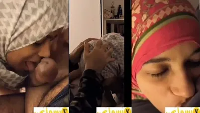 مغربية مع اخوها على السرير بتمص الزب زي المحرومة