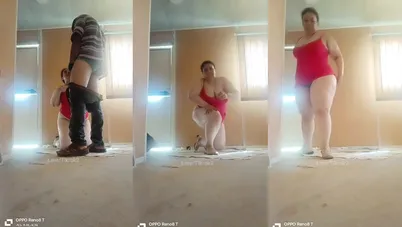 مربربة خليجية بتتناك على الواقف في شقة جارها الجديدة