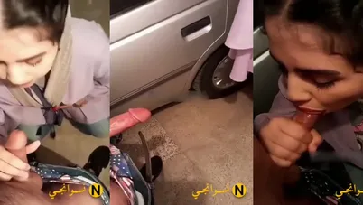 سكس تسريب سناب خاص  مص الزب بجانب السيارة