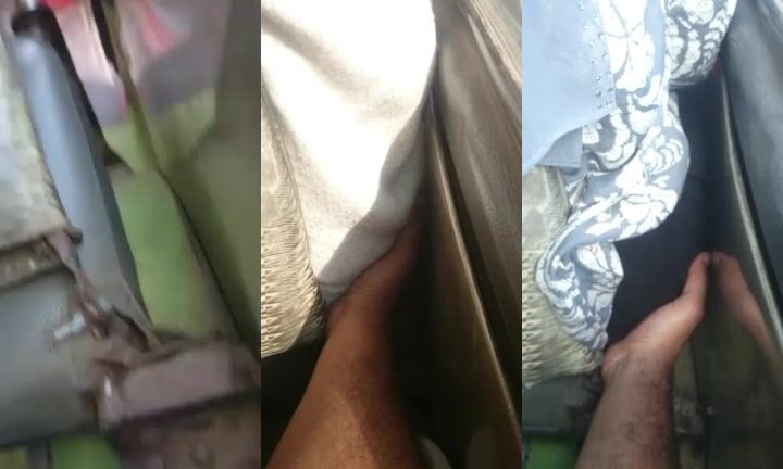 شاب فاجر بيمسك طيظ النسوان في المواصلات وعاجبهم