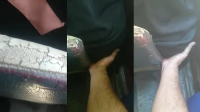 بيحط ايده على وركها وبتحرك طيظها علي ايده الشرموطة