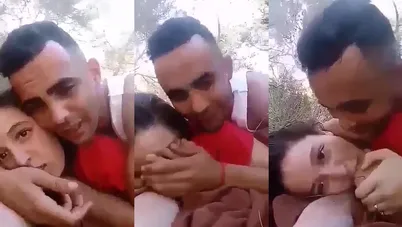 الهيجان واخد البت في الحديقة وراكب فوقها وبيصورها