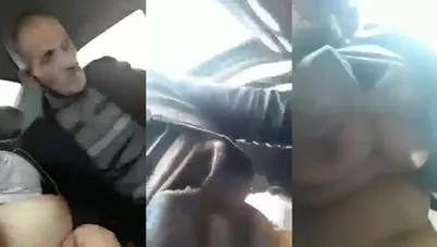 شرموطة تتناك مع صديق زوجها الجزائري في السيارة