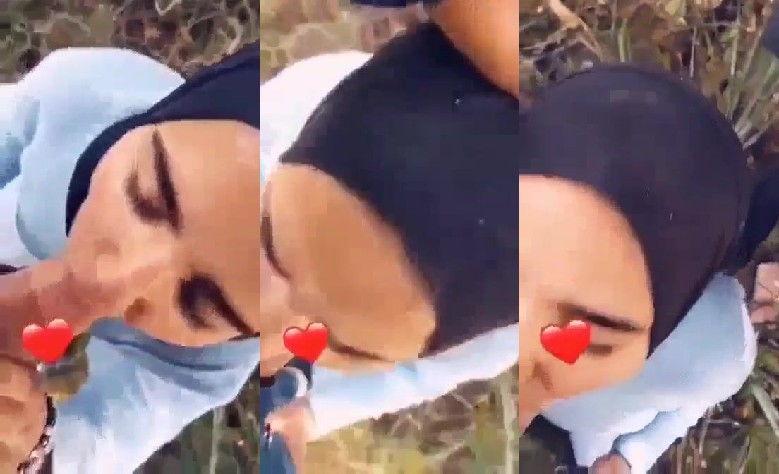 مص زب كبير في الحديقة مع جزائرية سخونة
