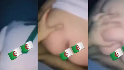 شرموطة جزائرية تتناك خلفي مع حبيبها وتقوله دخله كله