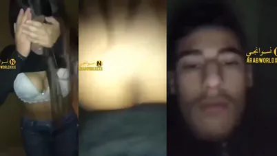 جزائرية حبيبها بيصورها وهو ينيكها في الحديقة