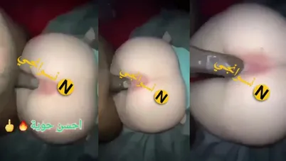 شرموطة عربية جارها الاسود يوسع طيزها بزبه