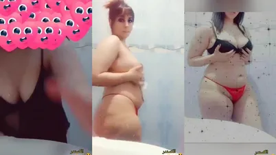 عربية جامدة بتقلع هدومها لحبيبها وترض بزازها