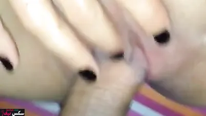 فاجرة عربية عشيقها بينيكها ويجيب لبنه في كسها