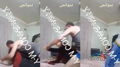 تسريب لمصرية جارها هاري طيزها على السرير