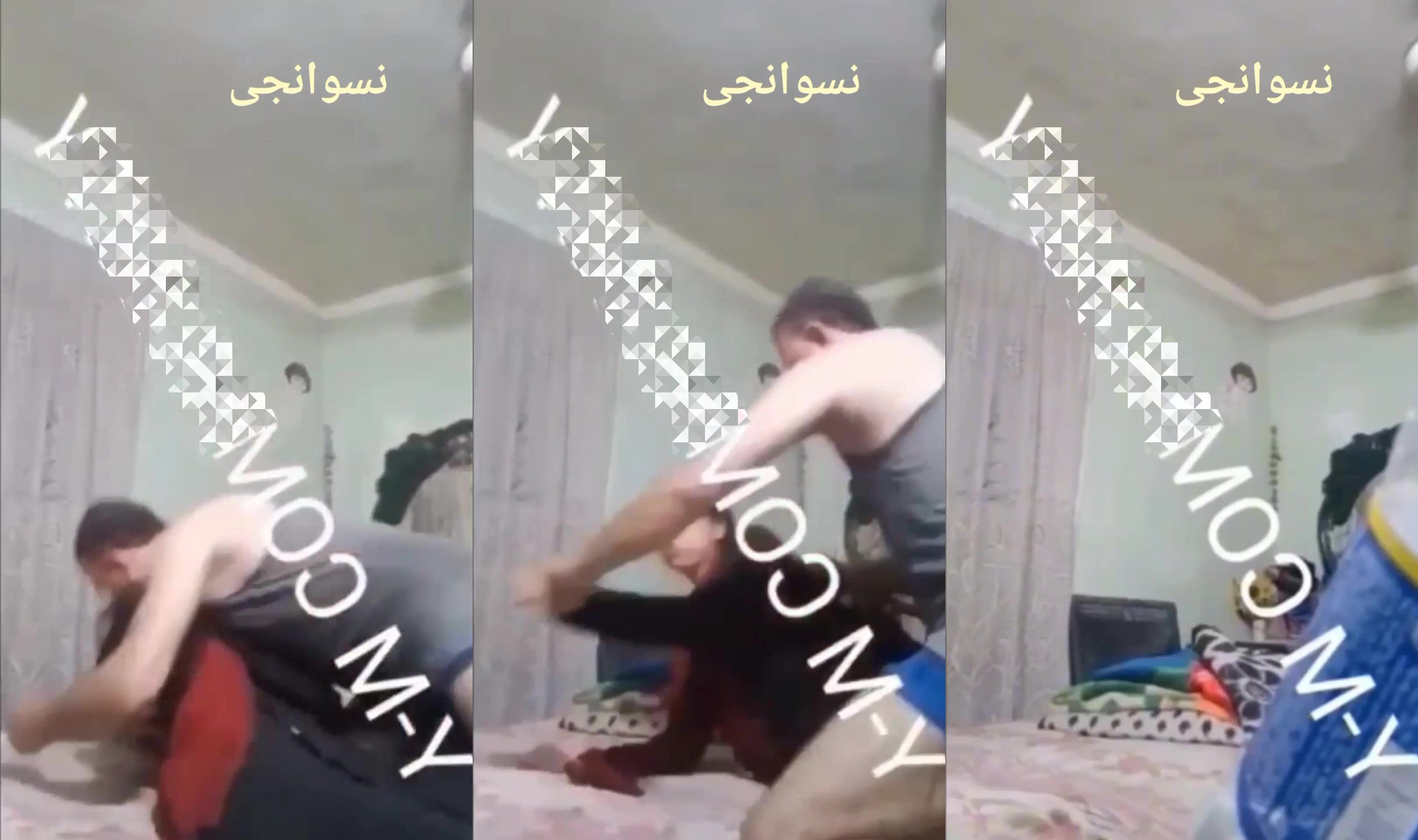 تسريب لمصرية جارها هاري طيزها على السرير