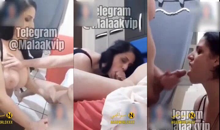 ممحونة ببزاز كبيرة بتمص الزب مع حبيبها وتتشرمط