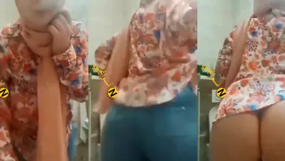 بنوتة سعودية محجبة بتعرض طيزها الملبن لحبيبها وتدلع