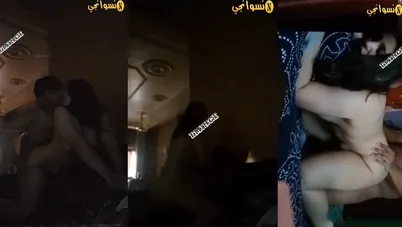 متناكة واخده الزب في طيزها تدلع لحبيبها على السرير
