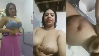 ملبن مصرية بتصور بزازها الكبيرة وتقفشهم لعشيقها المسافر