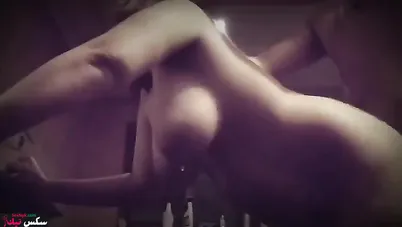 مصرية ببزاز وجسم نار بتاخد الزب خلفي على الواقف